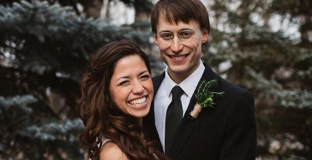 Image of Bernadette Rosemary Yeh Hagen with her husband, Nick Hagen