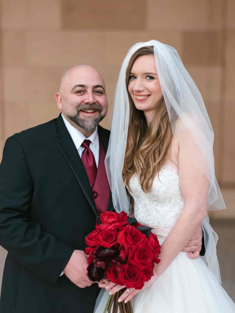 Image of Duff Goldman with his wife, Johnna Colbry